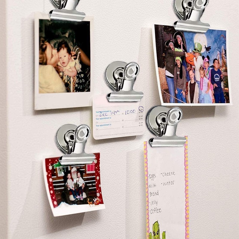 VNDUEEY 50 Pack Magnetic Clips Fridge Magnets Refrigerator Magnet, Magnet