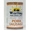 Werling All Natural Pork Sausage – 14.5 oz Long Term