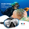 Snorkel Diving Mask, Panoramic HD Scuba Dive Mask Anti-Fog Swim
