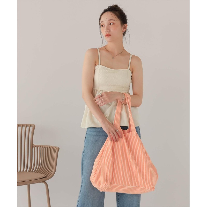 Titibait AFXM0585 Women's Big Tote Bag, Pile Fabric, blue (light),