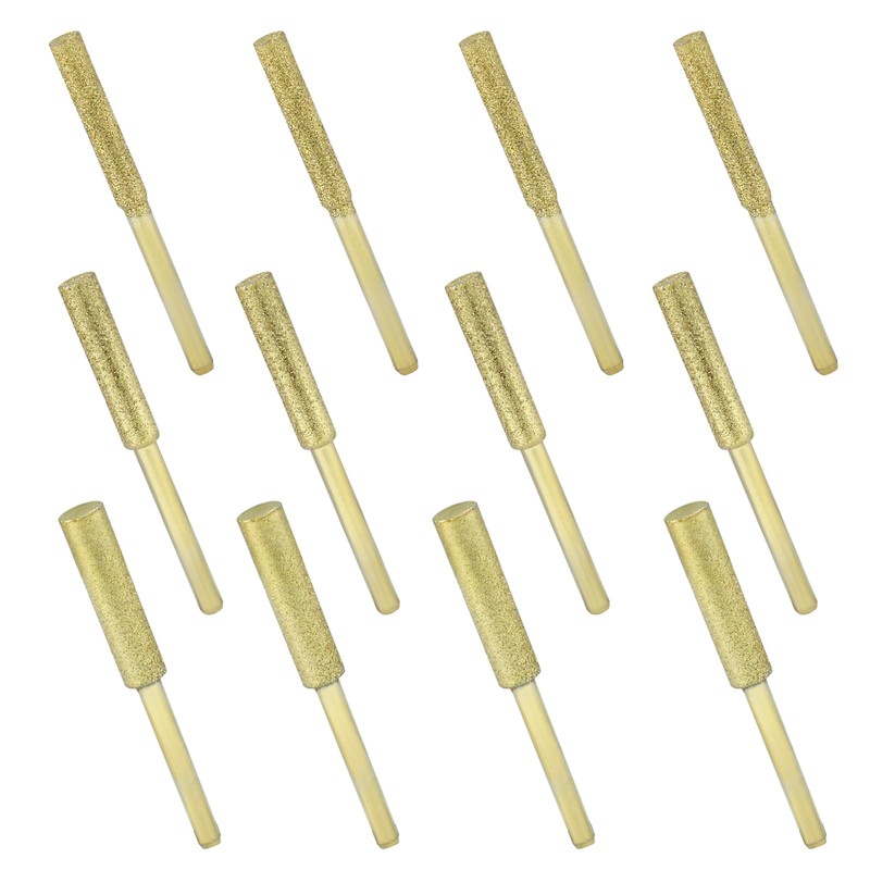 Rierdge 24 Pack Diamond Chainsaw Sharpener 1/8" Shank, High Hardness