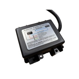 Side Load Trailer Breakaway Kit with Battery, Breakaway Switch, Breakaway Cable, Battery Box, Built in Charger, and Wiring. Trailer Accessories for Electric Trailer Brakes