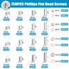 1609 PCS Machine Screws Assortment Kit, 304 Stainless Steel Nuts
