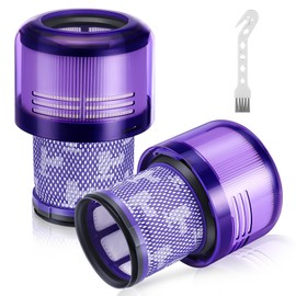 Beckacher 2 St??ck Filter f??r V11 Absolute Torque Drive Animal, V15 Detect,SV14, SV22 Staubsauger,Vergleichen Sie Teil# 970013-02