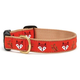 Up Country Foxy Pattern (Foxy Dog Collar, Small (9 to 15 Inches) 5/8 Inch Narrow Width)