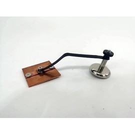 Welding accessories, Welding magnet, Strong magnets, Hands Free Weld, Pivoting Magnetic O-Pad Base, Spring Loaded Arm, 2 * 2inch Heat Dissipating Copper Pad