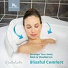 Bath Pillow for Tub, Luxury Bathtub Pillow Head and Neck
