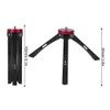 Manbily Foldable Mini Desktop Tripod Phone Camera Ball Heads Stand