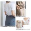 umeluck Apron, Linen, Cafe Style, Adjustable Hip Length, Simple with