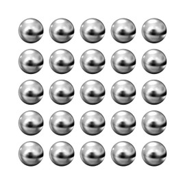 HFS(R) Bearing Balls Stainless Steel 304 25 Pieces 7/16" for Bicycles, Bearings, Auto Parts