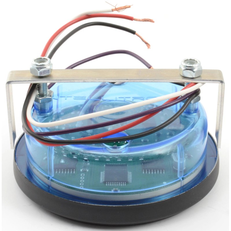 Intellitronix 3 3/8" Universal Speedometer Tachometer Combo Gauge Red LED