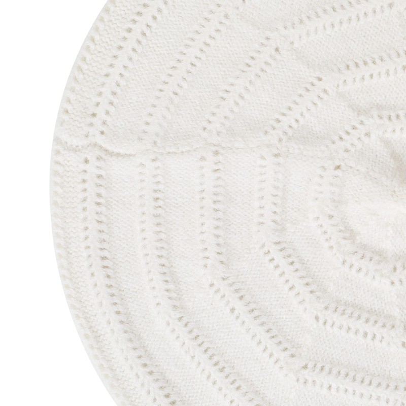 ZLYC Women's Beret Classic French Beret Plain Warm Beret, knitting