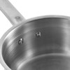 Vinod Two Tone Stainless Steel Saucepan with Glass Lid -