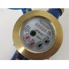 PRM 1/2" NPT Multi-Jet Water Meter, Brass Body - NOT