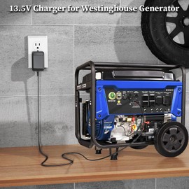 13.5V Charger for Westinghouse Generator AC Adapter for Westinghouse WGen9500DF WGen9500 WGen12000 DF WGen3600DF WGen 9500 1200 Watt iGen4500 WPro8500 WPro12000DF Generator Power Supply XY YP-018
