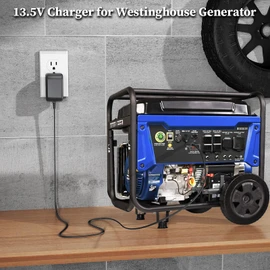 13.5V Charger for Westinghouse Generator AC Adapter for Westinghouse WGen9500DF WGen9500 WGen12000 DF WGen3600DF WGen 9500 1200 Watt iGen4500 WPro8500 WPro12000DF Generator Power Supply XY YP-018