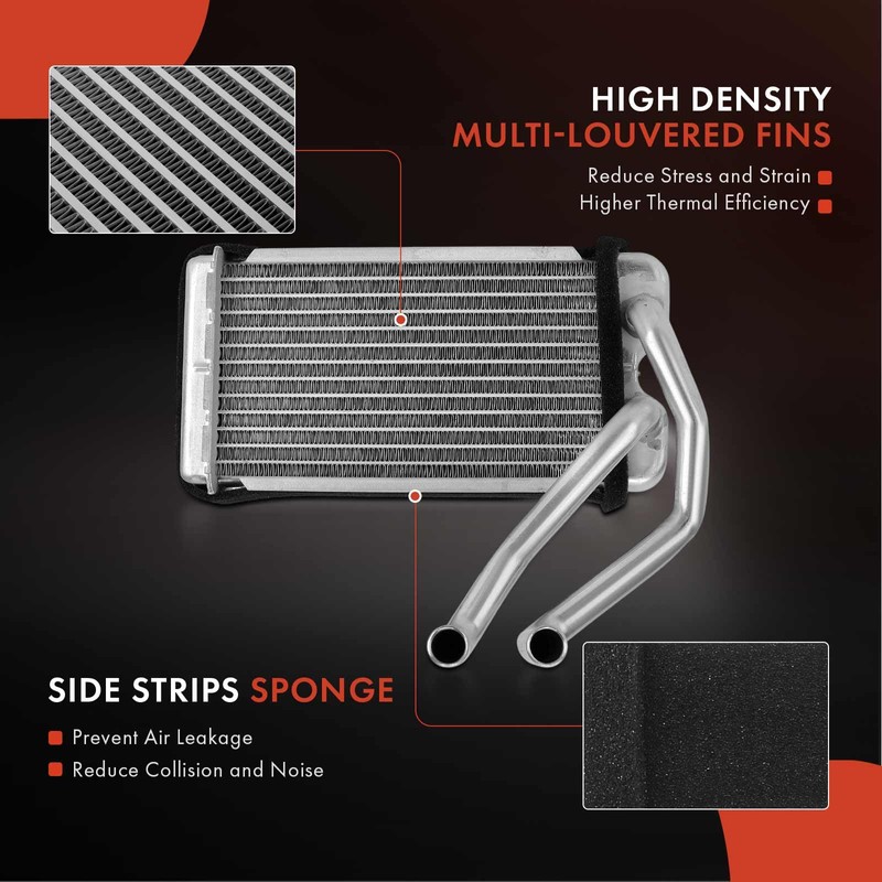 A-Premium HVAC Heater Core Compatible with Honda Civic CRX 1988-1991