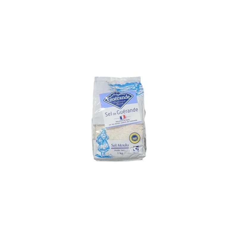 Celtic Grey SEA Salt FINE - GUERANDE SEL MOULU 1KG