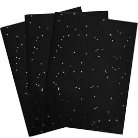 Black Glitter Tissue Paper,20pcs Packing Gift Paper,50x35m Sparkly Silver Glitter Tissue Paper,Black Tissue Paper for Hampers