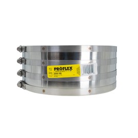 Fernco ProFlex P3000-88 8" Shielded Above Ground Pipe Coupling for Cast Iron, Plastic, Steel or Extra Heavy Cast Iron Plumbing Connections