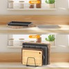 LAEMYFYRE Cutting Board Organizer Kitchen Organizer Rack for Cutting Board,