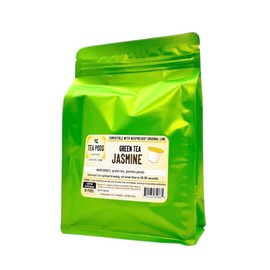 Jasmine green tea pods compatible with Nespresso OriginalLine, tea capsules for coffee brewers - 18 tea capsules