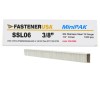 FastenerUSA 3/8" LEG x 1/4" CROWN 18GA 304SS L06 STAPLES 1,000ct | SSL06