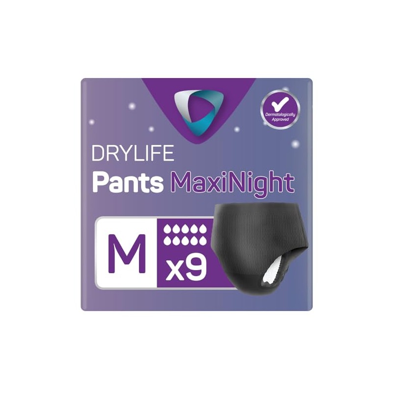 Drylife Pants Disposable Pull-Up Unisex Incontinence Pants | 3000ml Absorbency,