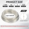 MECCANIXITY PVC Covered Wire 2 Core Sheath Power Cord 18AWG