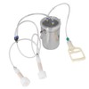 Manual Milking Machine 2000ml Effort Saving Control Stainless Steel Bottle