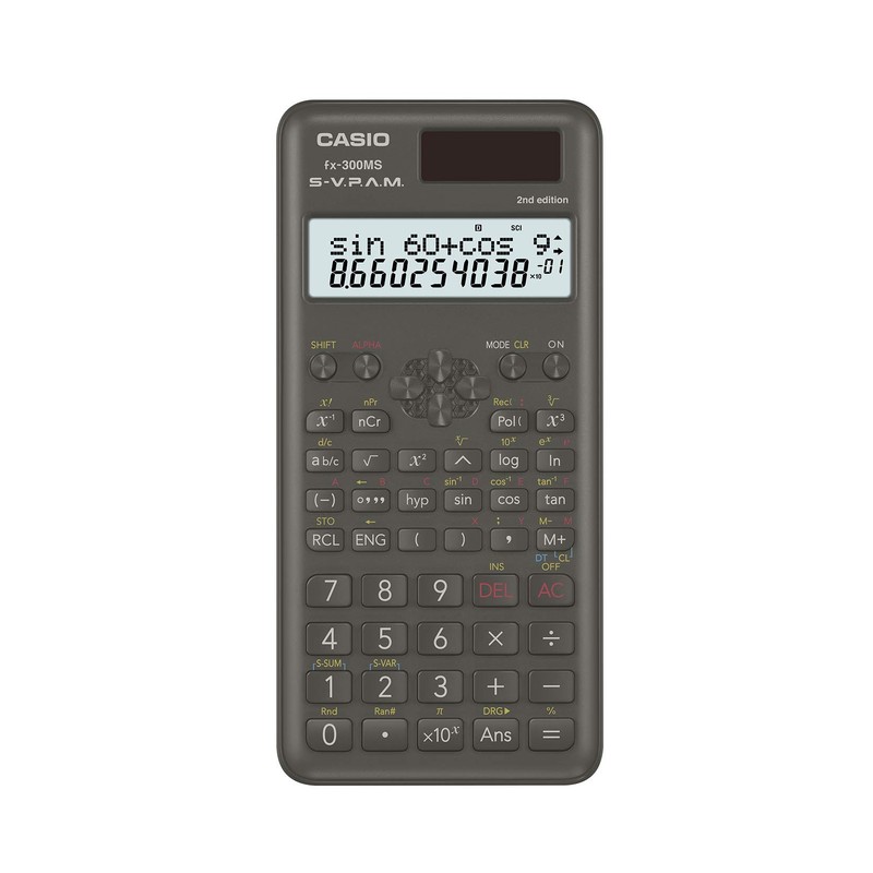 Casio fx-300MS Plus 2ª edición - Calculadora científica estándar con