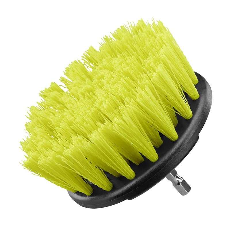 RYOBI 4 Pc. Multi-Purpose Cleaning Brush Set, Soft, Medium, Hard