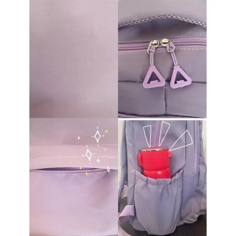 Mochila Lisa Escolar Love Is Fashion 1019 Adolescentes Colores