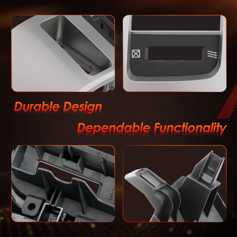 Center Dash A/C Air Vent, Compatible with 2003-2009 Lexus GX470,
