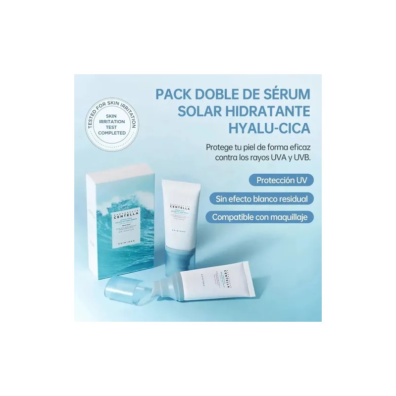 2pc Skin1004 Serum Solar Hyalu-cica Centella Spf50+ 50ml
