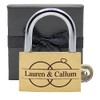 Engraved Love Padlock, 23 Styles, Bold Permanent Engraving + Gift