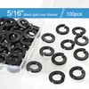 100PCS 5/16" Split Lock Washer Spring Lock Washer 18-8 (304)