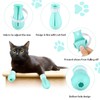 Cat Muzzle for Grooming Cat Adjustable Hood with Cat Paw