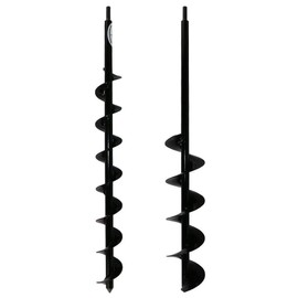 Power Planter 2-Inch x 24-Inch Tree Planting Auger 224 3-Inch x 24-Inch Planting Auger 324 (Bundle, 2 Items)