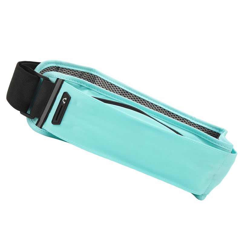Running Waist Bag Multi Independent Pockets Elastic Breathable Thin Light