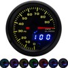 2in 52mm Oil Pressure Gauge Meter Pointer Digital Display with
