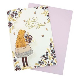 Greeting Card Pop-Up Greeting Card for You (Bouquet)
