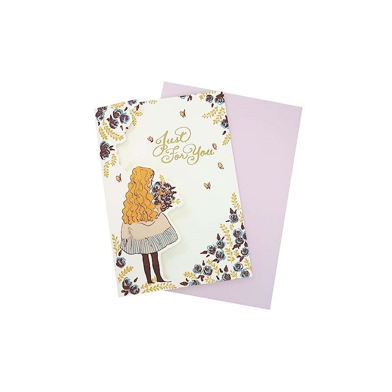 Greeting Card Pop-Up Greeting Card for You (Bouquet)