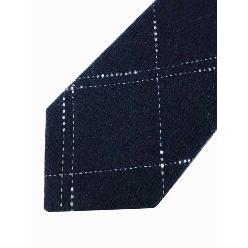 Corbata de lana para el cuello de cachemira para hombre,