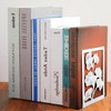 Bookends Bookends Metal Bookends Black Book Holder for Shelf Decorative
