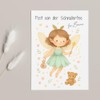 Personalisierte Post von der Schnullerfee | Schnulli Fee Karte personalisierbar
