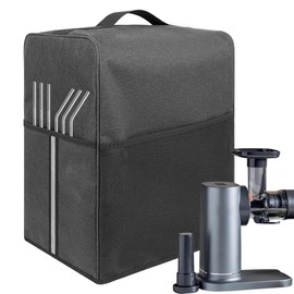 Juicer Cover, Waterproof and Dustproof Protective Cover Compatible with Ninja JC151 and Ninja NeverClog Cold Press Juicer, 12.6 "L x 7.9 "W x 15.7 "H - Dark grey