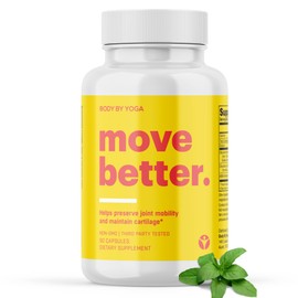 Move Better - Natural Joint Supplements For Women and Men | Supports Mobility, Cartilage Repair, and Joint Health | Fast Acting MSM Chondroitin & Glucosamine Joint and Knee Supplements | 90 Capsules