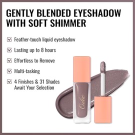 Oulac Eyeshadow Liquid Eyeshadow Liquid Eyeshadow Base Mixable Smooth Eye Make-Up, Wrinkle Resistant, Vegan, Cruelty-Free SA07