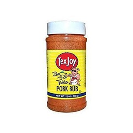 TexJoy Butt and Rib Tickler Pork Rub, 12 Ounce Shaker